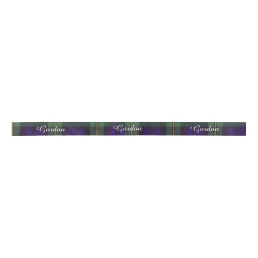Gordon clan Pset Scottish tartan Lint (Voorkant)