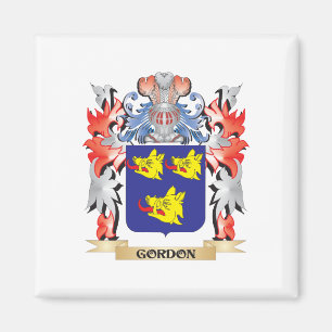 Gordon Coat of Arms - Family Crest Magneet