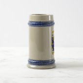 Gordon Coat of Arms Stein / Gordon Crest Stein Bierpul (Center)