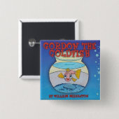 GORDON DE GOLDFISH BUTTON (Voorkant /achterkant)