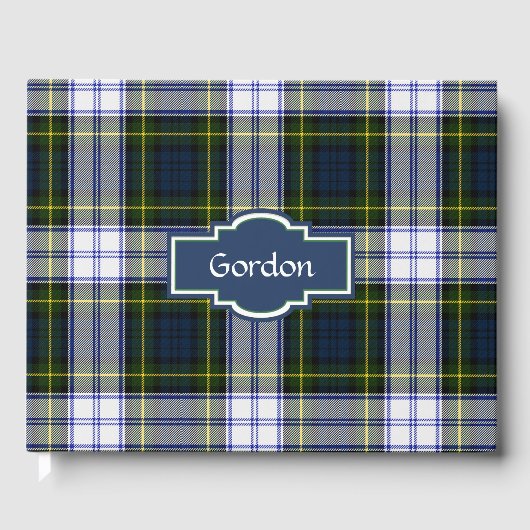 Gordon Dress Plaid Livre d'invités (Recto)