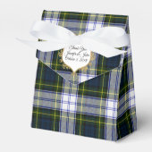 Gordon Dress Tartan Plaid Bruiloft Favor Geschenkd Bedankdoosjes (Voorkant Zijde)
