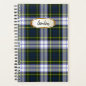Gordon Dress Tartan Plaid Planner (Devant)