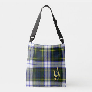 Gordon Dress Tartan Pset Monogrammed Body Bag Crossbody Tas