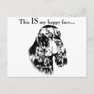 Gordon Happy Face Briefkaart