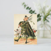 Gordon Highlanders - Piper Briefkaart (Staand voorkant)