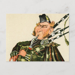 Gordon Highlanders - Piper Briefkaart