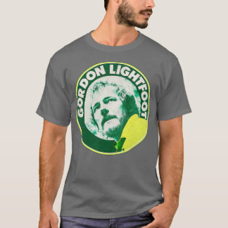 Gordon Lightfoot jaren 70 Tour Style T-shirt