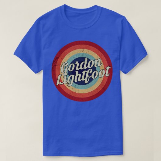 Gordon Lightfoot T-shirt (Design voorkant)