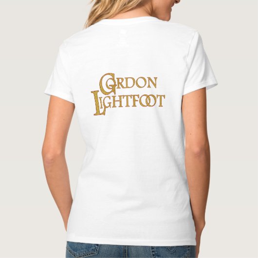 Gordon Lightfoot | Tribute to the Legendary T-shirt (Achterkant)