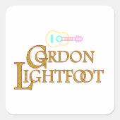 Gordon Lightfoot | Tribute to the Legendary Vierkante Sticker (Voorkant)