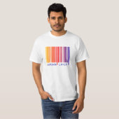 "GORDON LOVER" gekleurde Barcode T-Shirt (Voorkant volledig)