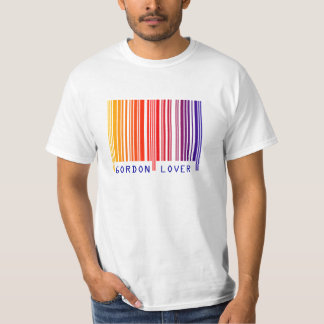 "GORDON LOVER" gekleurde Barcode T-Shirt