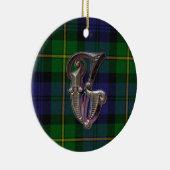 Gordon Pset Monogram Keramisch Ornament (Rechts)
