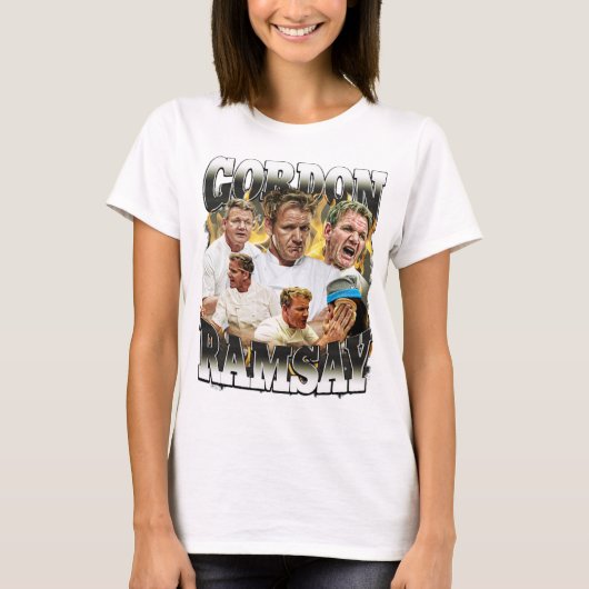 Gordon Ramsay bootleg design Active T-Shirt (Devant)