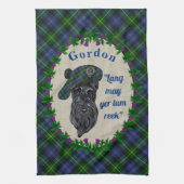 Gordon Scottie Dog Kitchen Towel Theedoek (Verticaal)