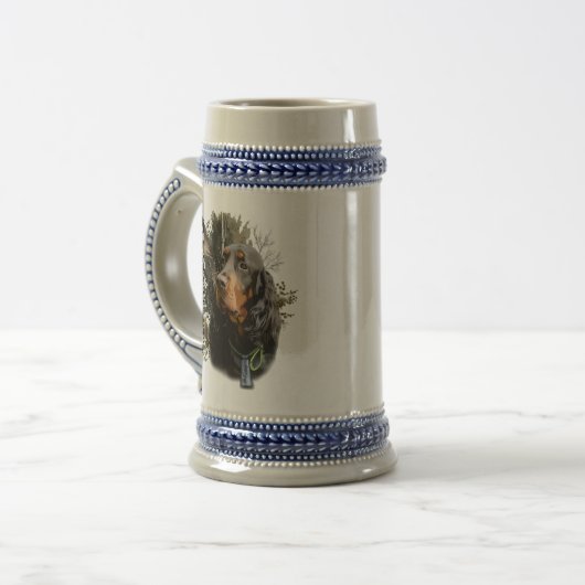 Gordon Setter Bierpul (Voorkant links)