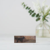 Gordon Setter Bladwijzer Visitekaartjes (Staand voorkant)