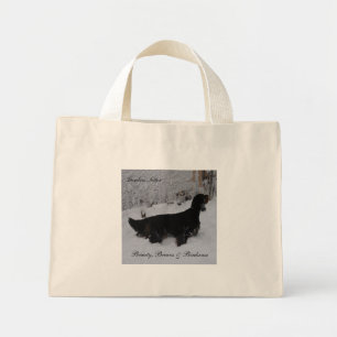 Gordon Setter Canvas tas