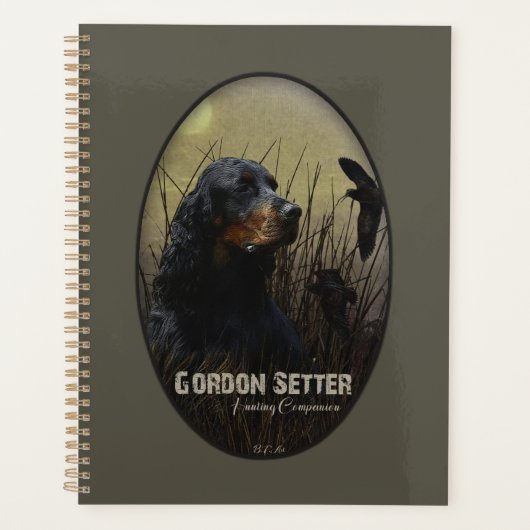 Gordon Setter, compagnon de chasse (Devant)