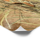 Gordon Setter , Duck jagende Tapestry Perfect Poster (Hoek)