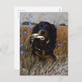 Gordon Setter Feestdagenkaart (Voorkant / Achterkant)