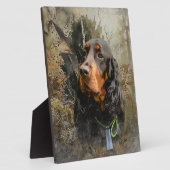 Gordon Setter Fotoplaat (Zijkant)