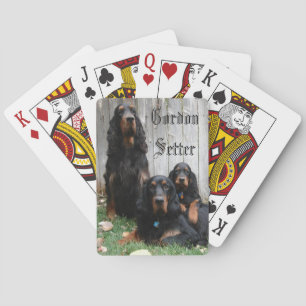 Gordon Setter Generaties Speelkaarten