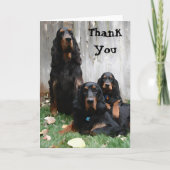 Gordon Setter Generations Schilderen Bedankt Opmer (Voorkant)