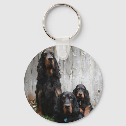 Gordon Setter Generations Sleutelhanger (Voorkant)