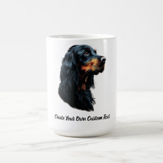 Gordon Setter Hond Maak Uw Eigen Aangepaste Tekst Koffiemok