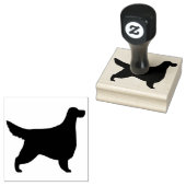 Gordon Setter Hondenras Silhouette Rubber Stamp Rubberstempel (Gestempeld)