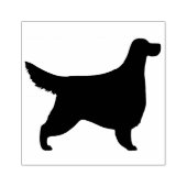 Gordon Setter Hondenras Silhouette Rubber Stamp Rubberstempel (Afrduk)