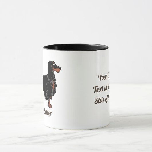 Gordon Setter Icon Mug (Centre)