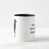 Gordon Setter Illustration Mug (Centre)