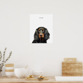 Gordon Setter Impression personnalisée (Cuisine)