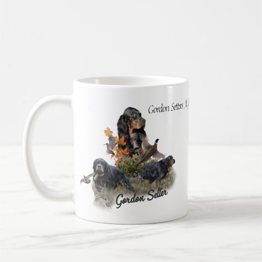 Gordon Setter Koffiemok (Links)