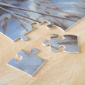 Gordon Setter liet het sneeuwen Kerstmis Legpuzzel (Zijkant)