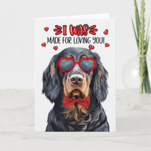 Gordon Setter Made voor je Valentijn Feestdagen Kaart