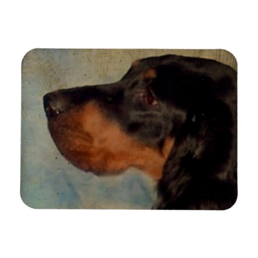 Gordon Setter Magnet Magneet (Horizontaal)
