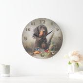 Gordon setter met fazanten, Kunst Grote Klok (Huis)