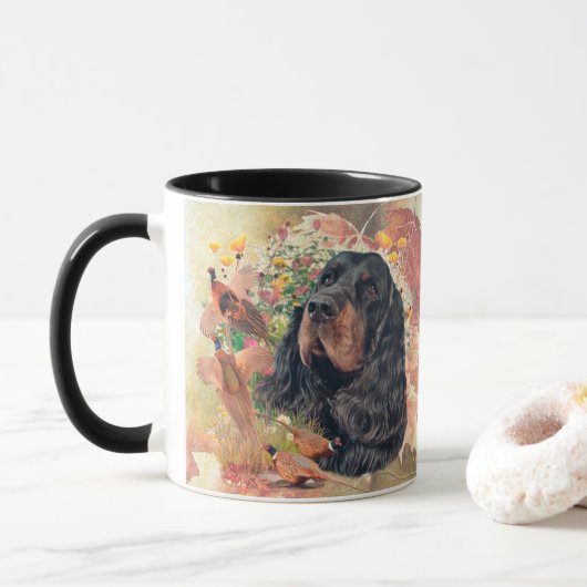 Gordon Setter Mok (Met donut)