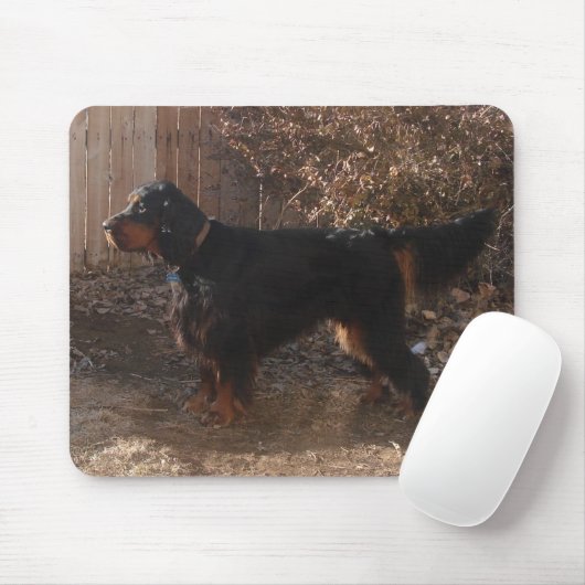 Gordon Setter Mousepad Muismat (Met muis)
