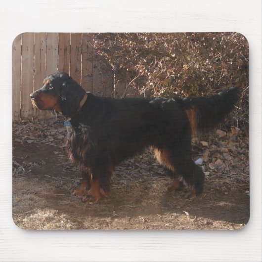 Gordon Setter Mousepad Muismat (Voorkant)