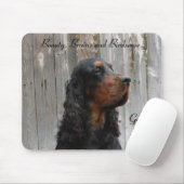 Gordon Setter Mousepad Muismat (Met muis)
