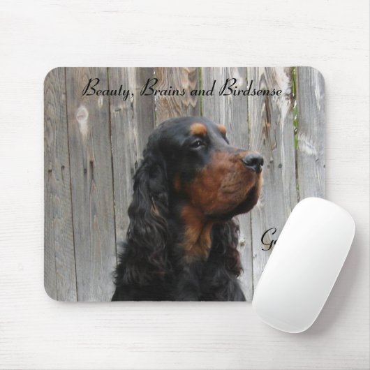 Gordon Setter Mousepad Muismat (Met muis)