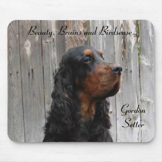 Gordon Setter Mousepad Muismat (Voorkant)