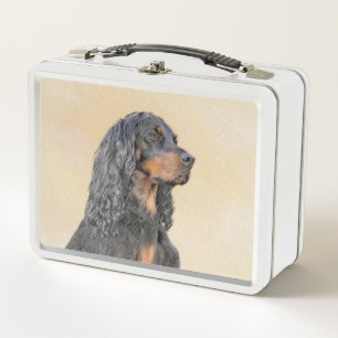 Gordon Setter Painting - Cute Original Dog Art