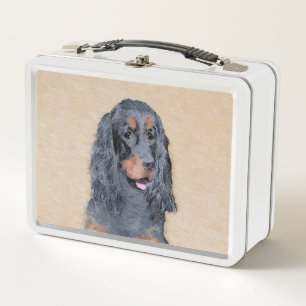 Gordon Setter Painting - Cute Original Dog Art
