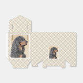 Gordon Setter Painting - Cute Original Dog Art Bedankdoosjes (Uitgevouwen)